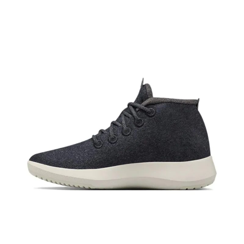 Allbirds Mizzle Up Cushioning Mid-Top Sports Casual Shoes Women's Premium Black-0