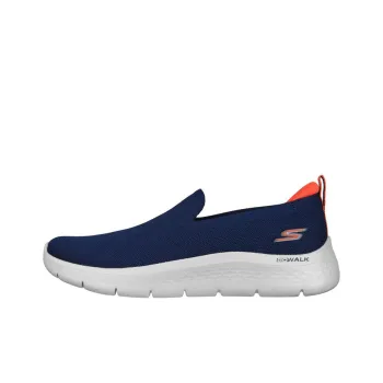 Skechers Go Walk Flex 'Navy Orange'