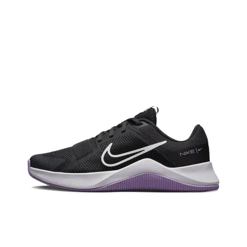 Nike MC Trainer 2 Training Shoes Women's Low-Top Black/White/Purple