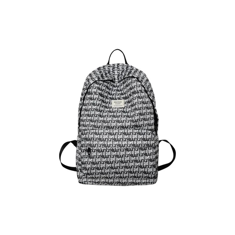 Debecca Nylon Fabric Backpack Regular Unisex Multicolor-7