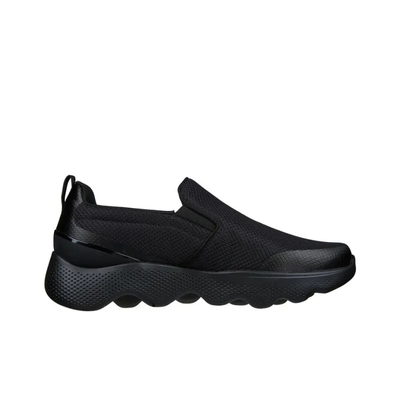 Skechers Go Walk Massage Fit Casual Shoes Men Low-Top All Black-1