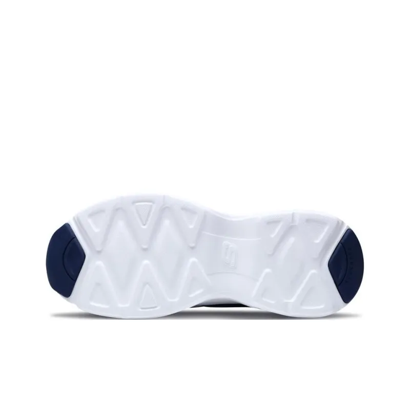 Skechers D'LITES Airy Cushioning Anti-Slip And Wear-Resistant Low-Top Sports Casual Shoes Unisex White Blue Red-3