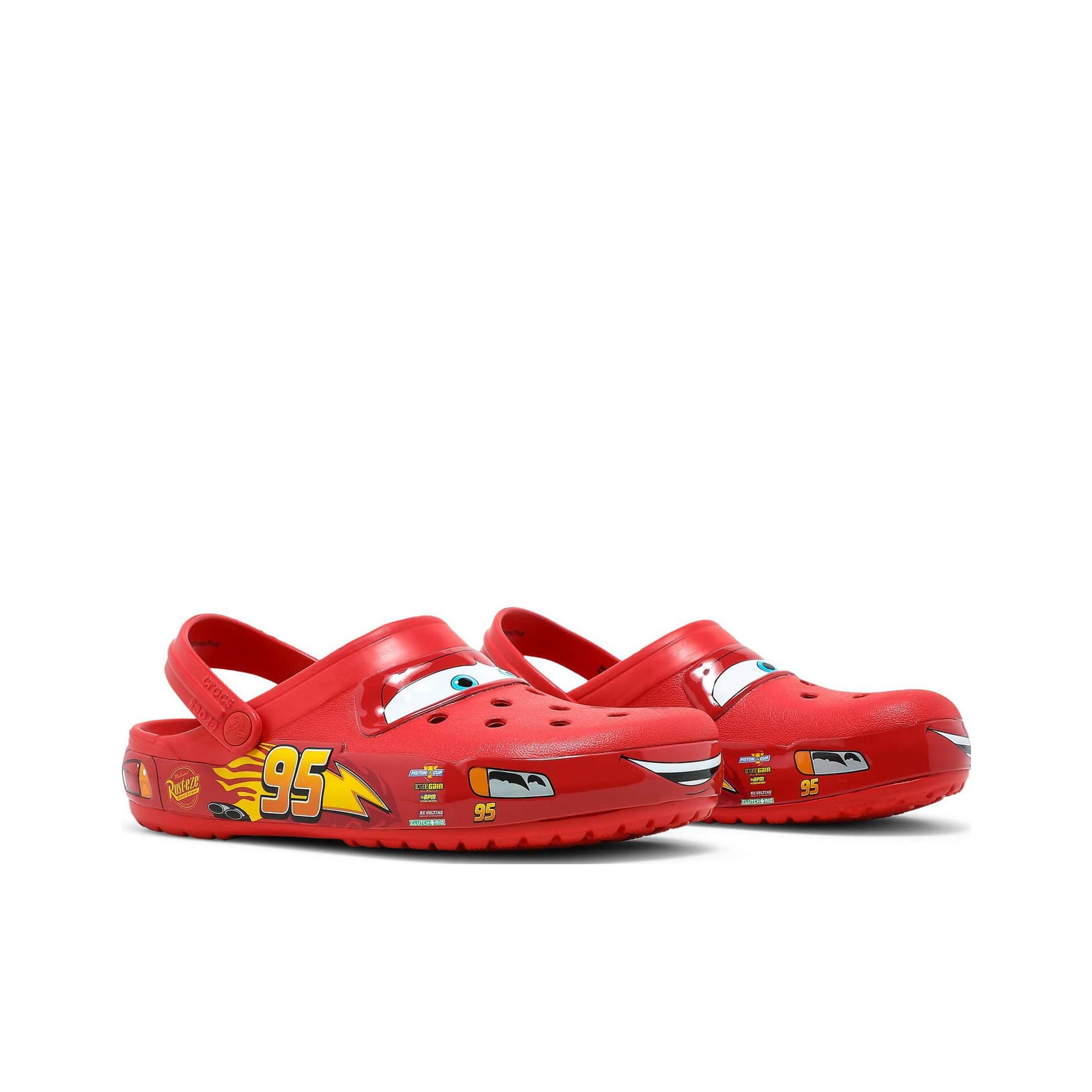 Crocs Lightning McQueen Clog, Size Men's hot 6 / Women's 8