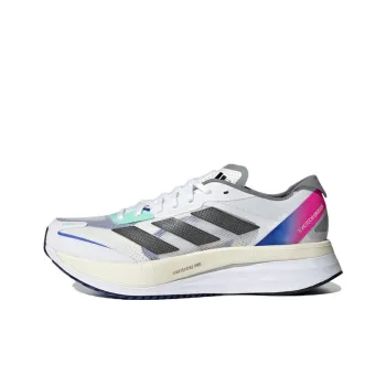 Adidas Adizero Boston 11 'White Lucid Blue Fuchsia'