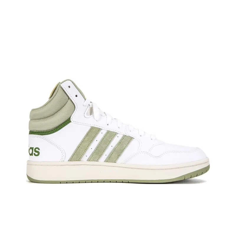 Adidas Hoops 3.0 Mid 'White Green'-1