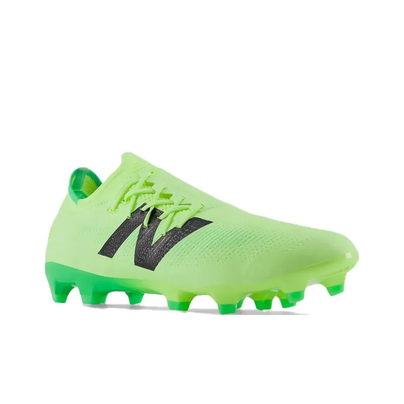 New Balance Furon V7 FG Rubber Long Studs Firm Ground Support Lightweight Soccer Shoes Unisex Green-2