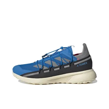Adidas VOYAGER 21 21 Lightweight Wear-resistant And Non-slip Low-Top Outdoor Shoes Blue Gray