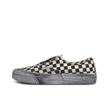 Vans Vault Og Authentic Lx Stressed Black White Checkerboard