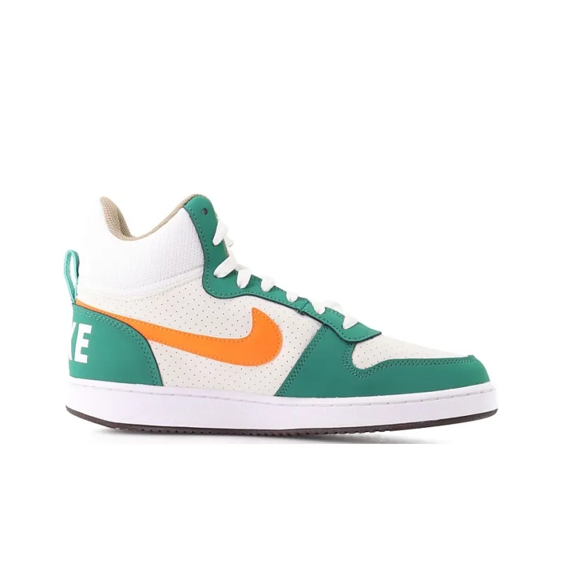Nike Court Borough Mid Whitegreen-1