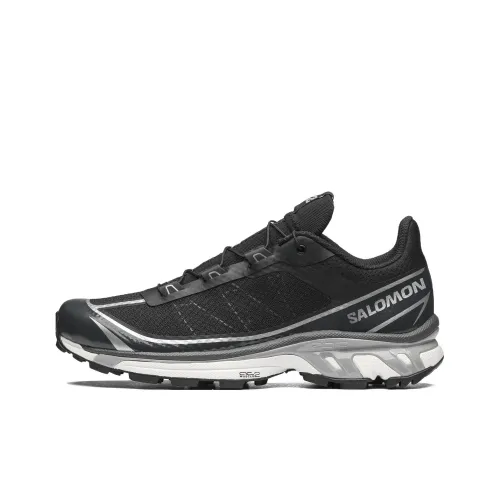 SALOMON XT-6 Hiking / Trekking Shoes Unisex Low-Top Black/White/Grey