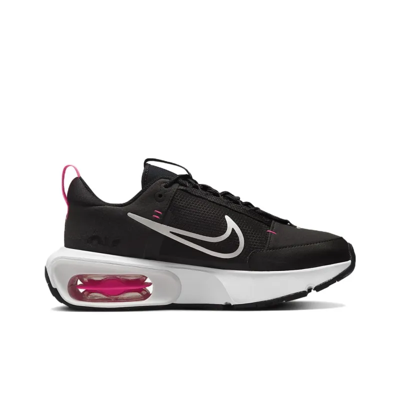 Nike Air Max Intrlk Black Metallic Silver Women's-1