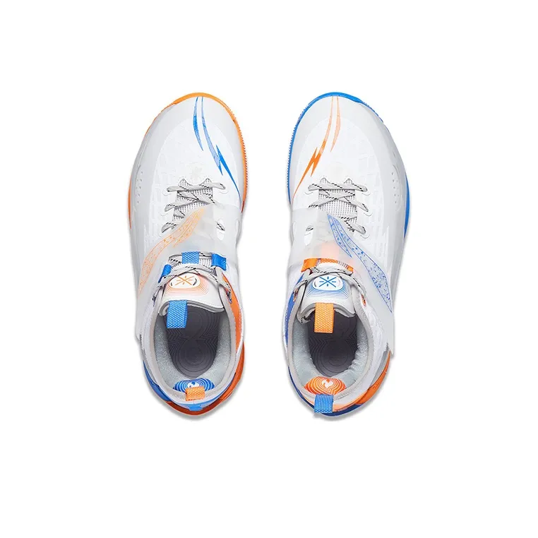 LiNing Wade 808 2 Cushioning Anti Slip Wear Resistant Breathability Low Top Basketball Shoes Mismatched Color-2