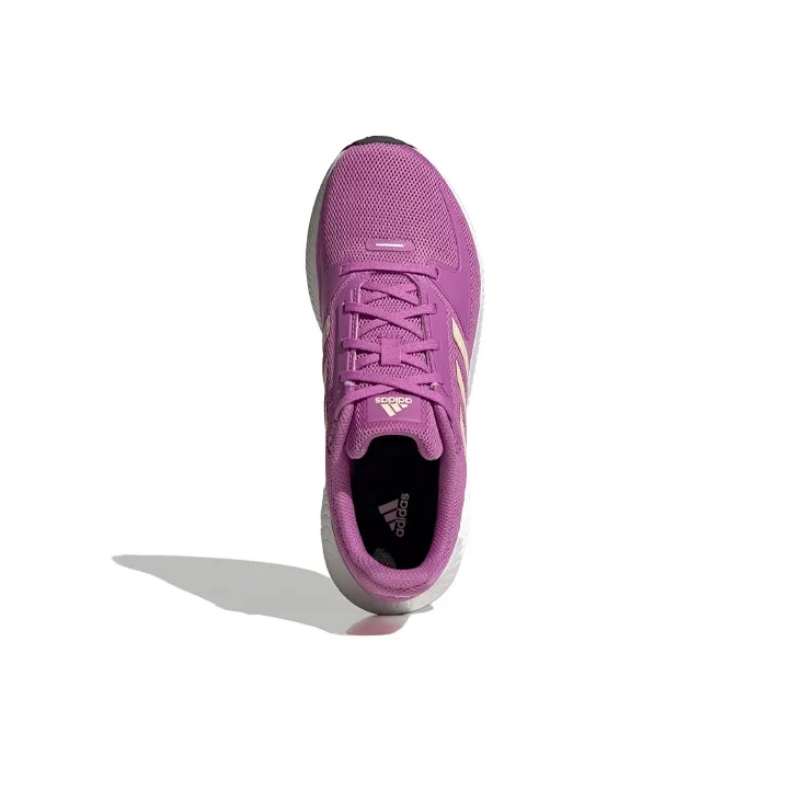 Adidas Runfalcon 2.0 Cushioning Anti-Slip And Wear-Resistant Lightweight Rebound Low-Top Running Shoes Women's Purple-4