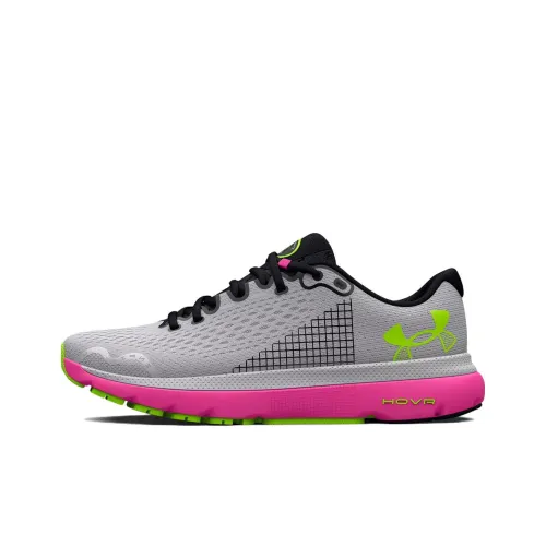 Under Armour HOVR Infinite 4 Running Shoes Men Low-Top Gray/Pink