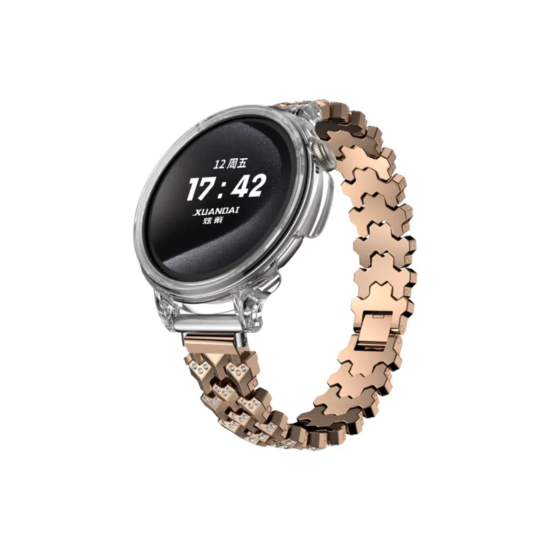 Yu Qing Compatibility Vivo Watch/iQOO Watch GT/3/2/1 Smart Wristband Vivo Compatibility Watch Band 150mm Alloy-22