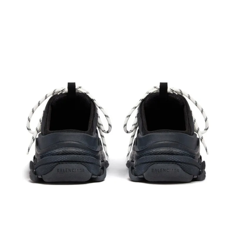 Balenciaga Triple S Stylish Sandal Women's Black-5