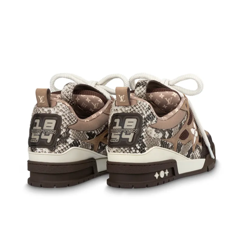 LOUIS VUITTON Skate Sneakers 'Brown'-2