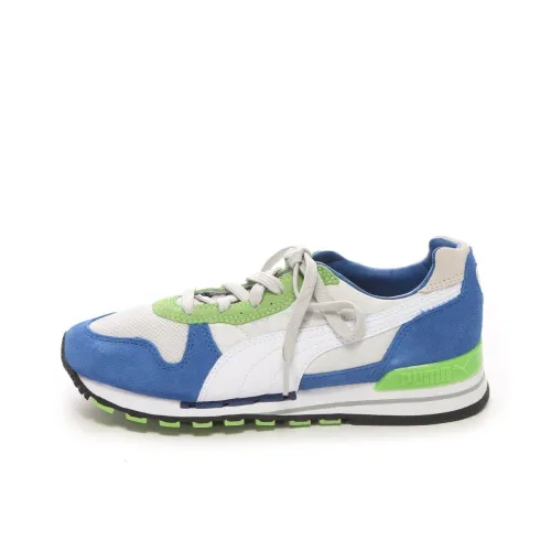 PUMA TX3 Running Shoes Unisex Low-Top Blue/White