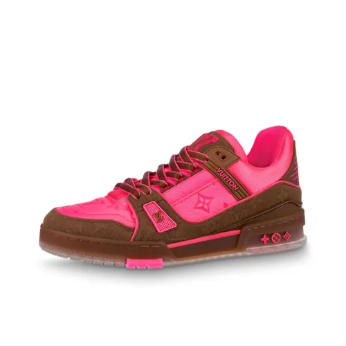 LOUIS VUITTON Trainer Pink Brown