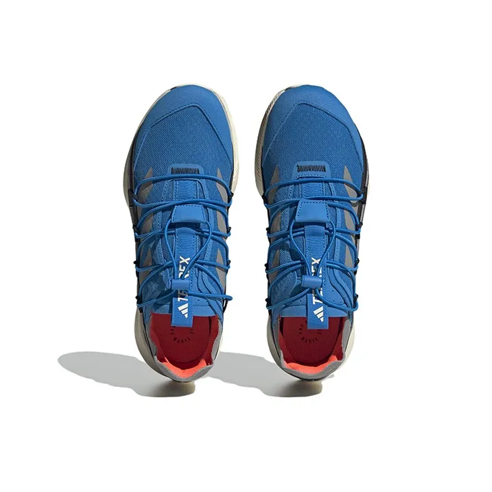Adidas VOYAGER 21 21 Lightweight Wear-resistant And Non-slip Low-Top Outdoor Shoes Blue Gray-4