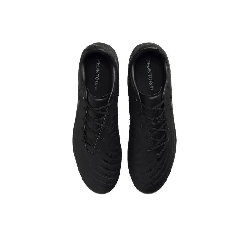 Nike Phantom GX 2 Academy Non slip Lightweight Soccer Shoes Unisex Black-3