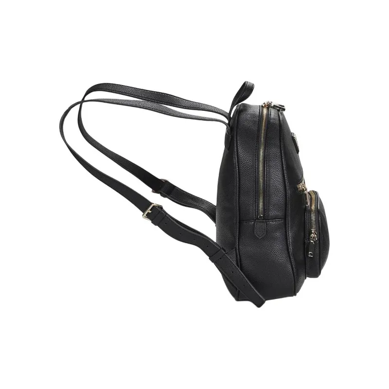 GUESS Artificial Leather Backpack Regular Women's Black-2