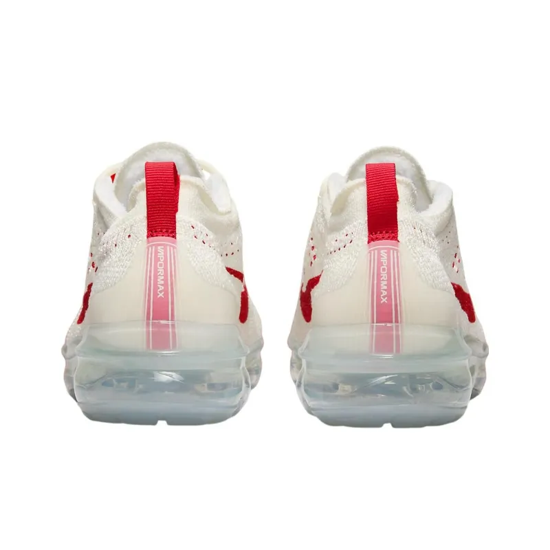 Nike Air VaporMax 2023 Flyknit Sail Track Red Women s POIZON