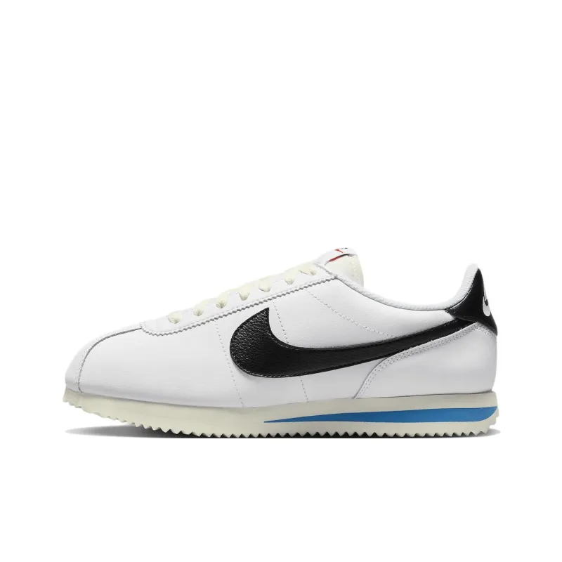 Nike Cortez White Black Light Photo Blue Women's-0