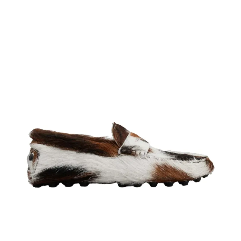 TOD'S Almond Toe Slip On Loafers-1