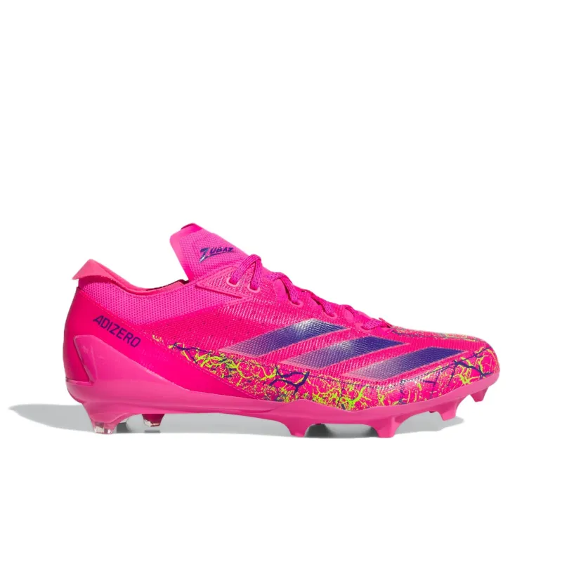 Adidas Adizero Electric Zubaz Team Shock Pink Lucid Blue Team Solar Green-1
