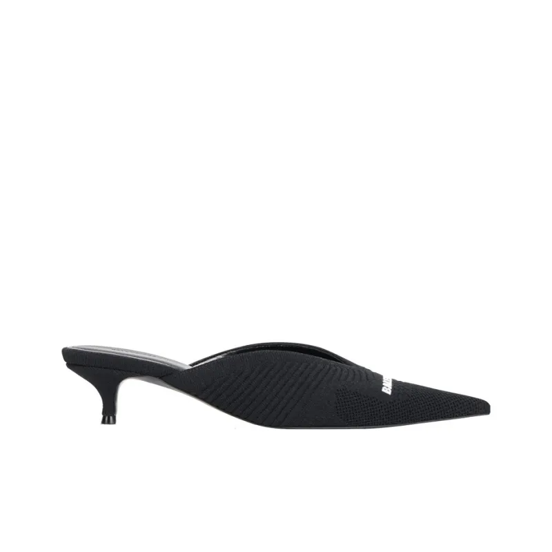 Balenciaga Knife Stylish Sandals Women's Black-1