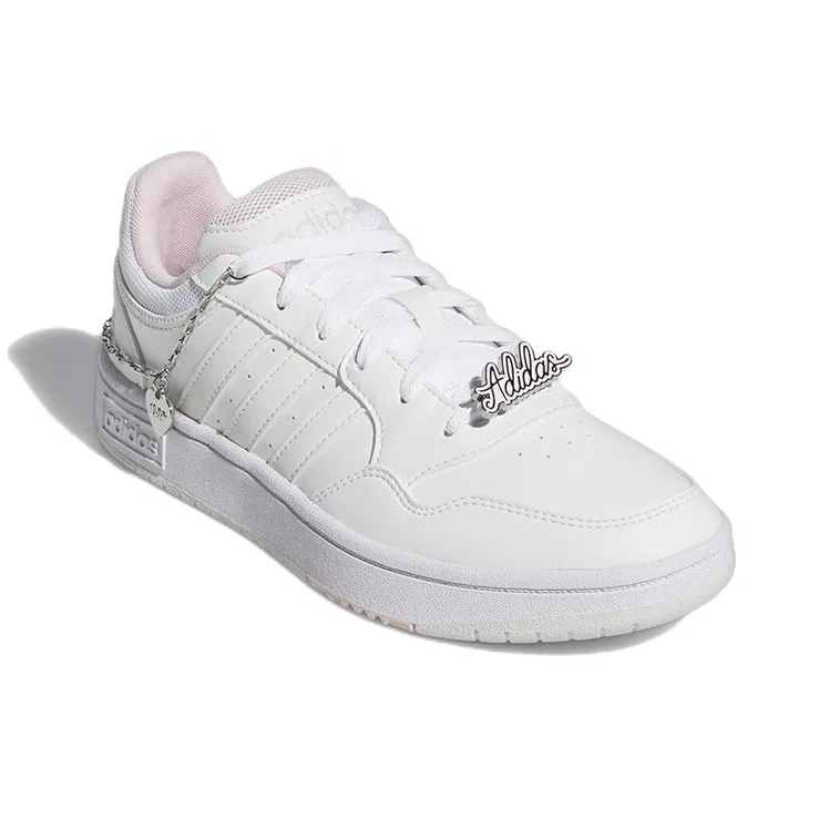 Adidas Hoops 3.0 Shoes 'White Pink' Women's-2
