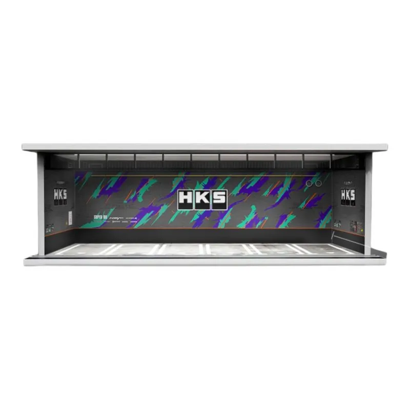 Kavi Garage Scenario 1/64 Simulation Alloy Car Model Accessories-2