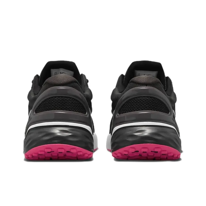 Nike Renew Run 3 Cushioning Anti-Slip And Wear-Resistant Low-Top Running Shoes Black White Red-4
