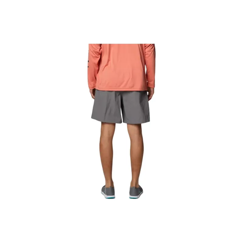 Columbia PFG Backcast 4 Casual Shorts Men's Dark Gray-1