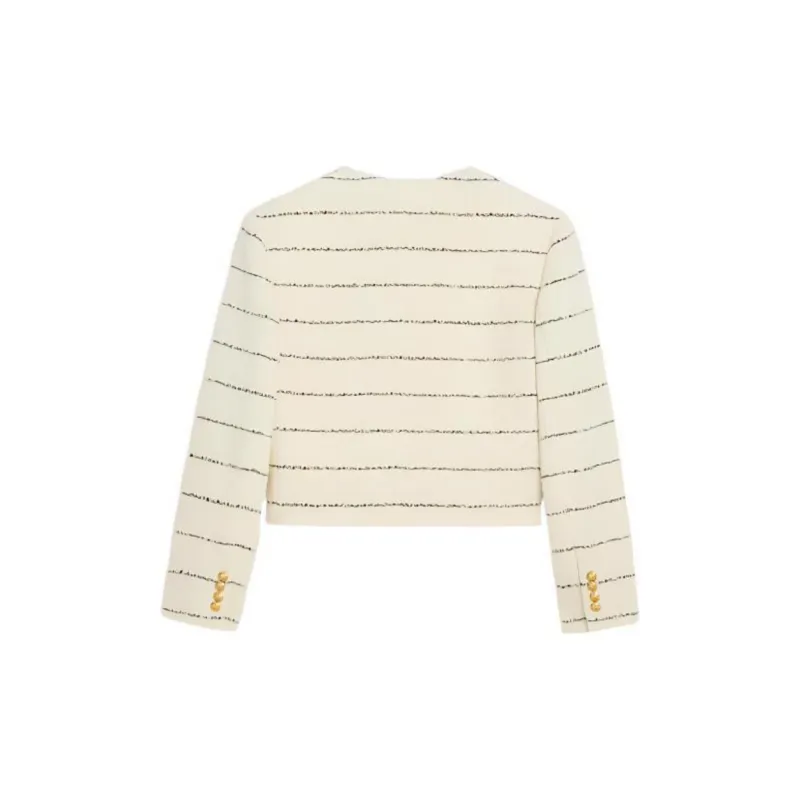 CELINE FW22 Jackets Coats Women's Beige-2