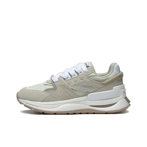 LiNing 001 Innocence V2 Innocent V2 Durable Breathable Low Top Sports Casual Shoes Women's Gray White