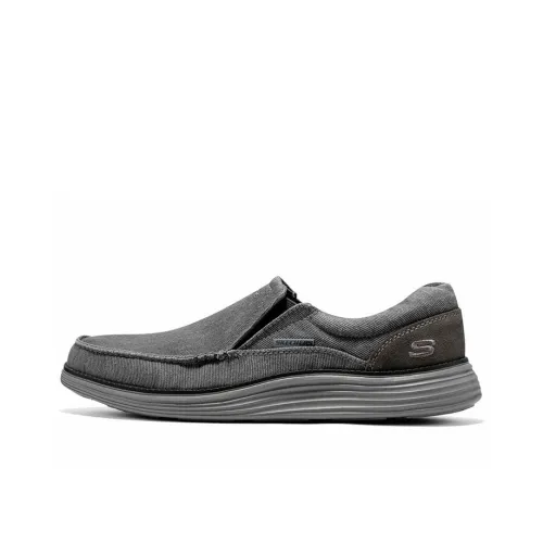 Skechers Status 2.0 Casual Shoes Men Low-Top Gray