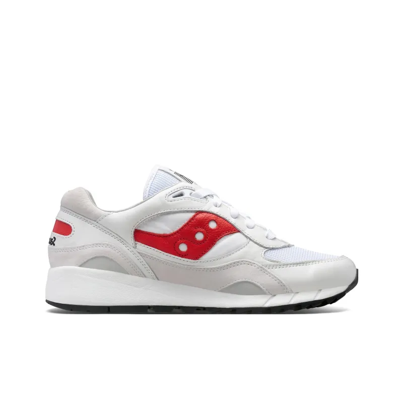 saucony Shadow 6000 White Red-1