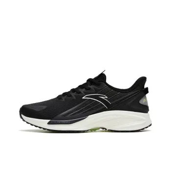 Anta A Grip Pro Cushioning Anti Slip And Wear Resistant Low Top Running Shoes Men's Black