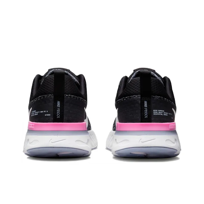 Nike React Infinity Run Black Football Grey Pink-4