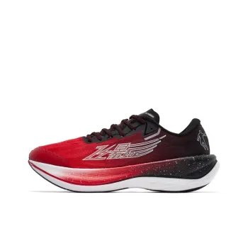 QIAODAN Feiying PB2.0 Cushioned Wear Resistant Breathable Low Top Running Shoes Men's Tomato Red Fall/Winter Edition