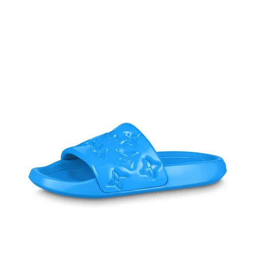 LOUIS VUITTON Waterfront Slide Slippers Men's Gaga
