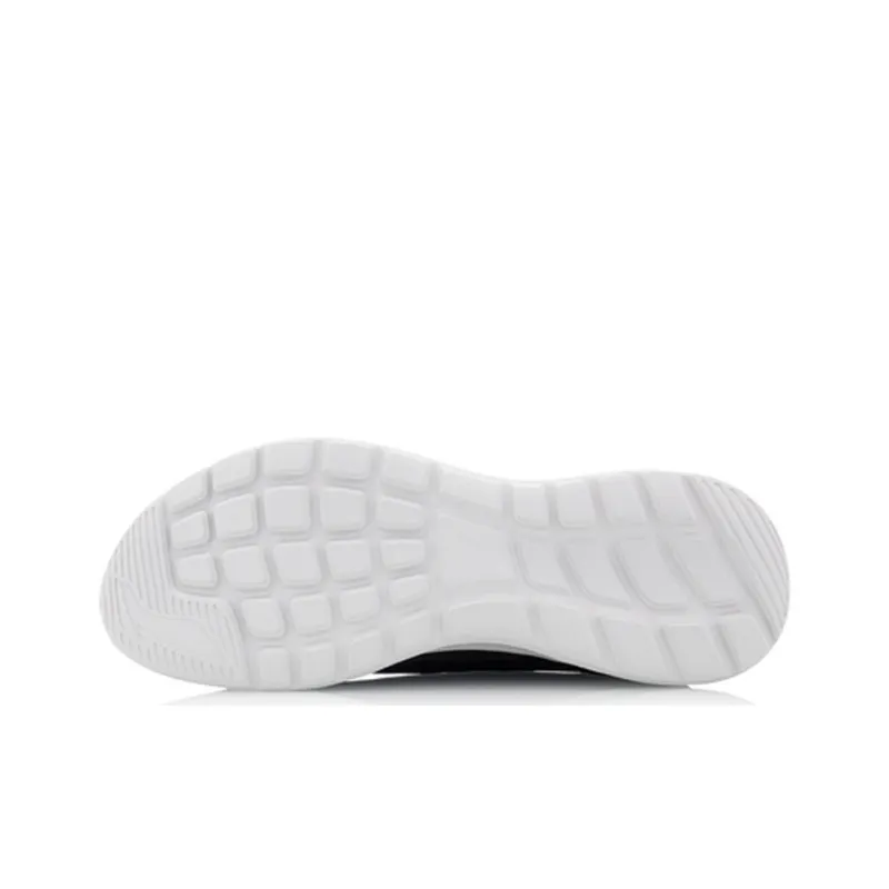 LiNing Future Run Anti Slip Wear Resistant Low Top Running Shoes Unisex Black-4