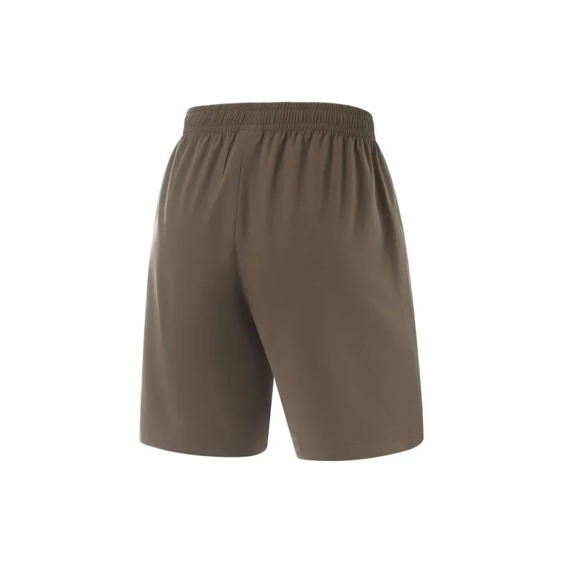 LiNing Fitness Series Casual Shorts Men's Slate Brown-1