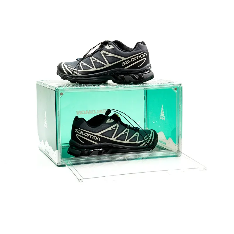 SALOMON XT 6 Cushioned Anti Slip Wear Resistant And Water Resistant Low Top Running Shoes Unisex Black-1