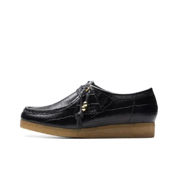 Clarks Originals WALLABEE Women's Casual Shoes Women's Black