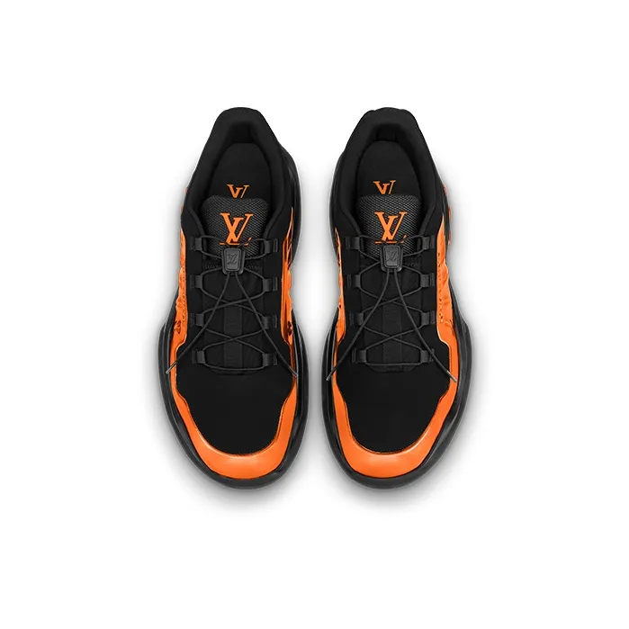 LOUIS VUITTON Millenium Black Orange-3