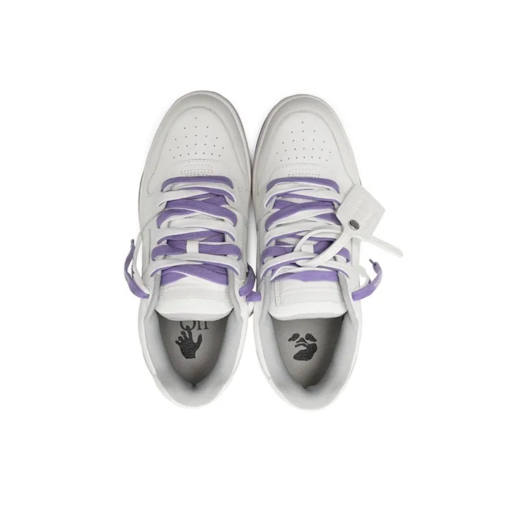 OFF WHITE Out Of Office Low Top Sneaker 'White Purple'-4