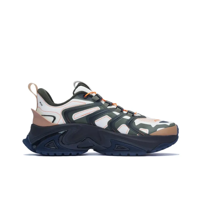 LiNing X Soulland X Claw Ace 3M 'White Olive Blue' Women's-1